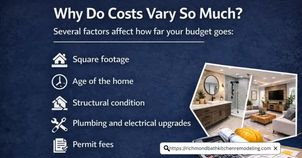 How Much Can You Renovate With $50K, $75K, or $100K