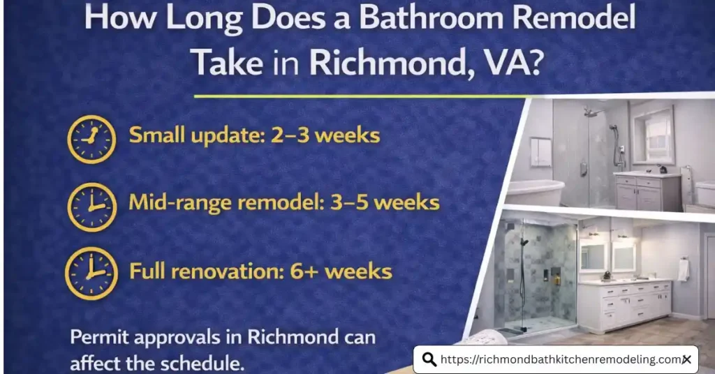 How much does it cost to remodel a bathrooom in richmond va