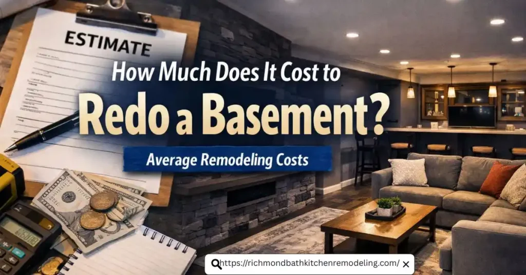 How much on average does it cost to redo a basement