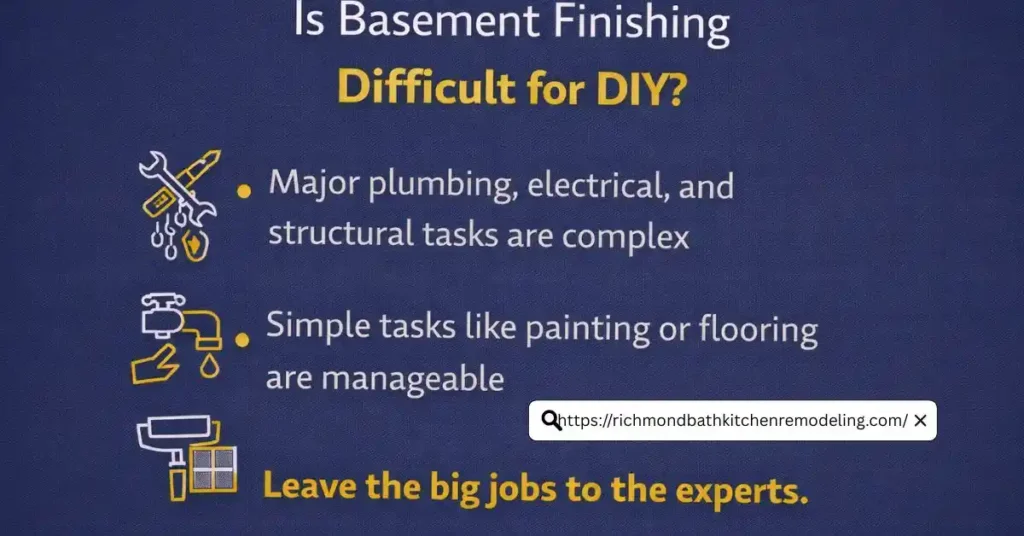 What Is the Hardest Part of Finishing a Basement