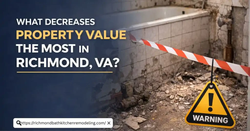 What decreases property value the most in richmond