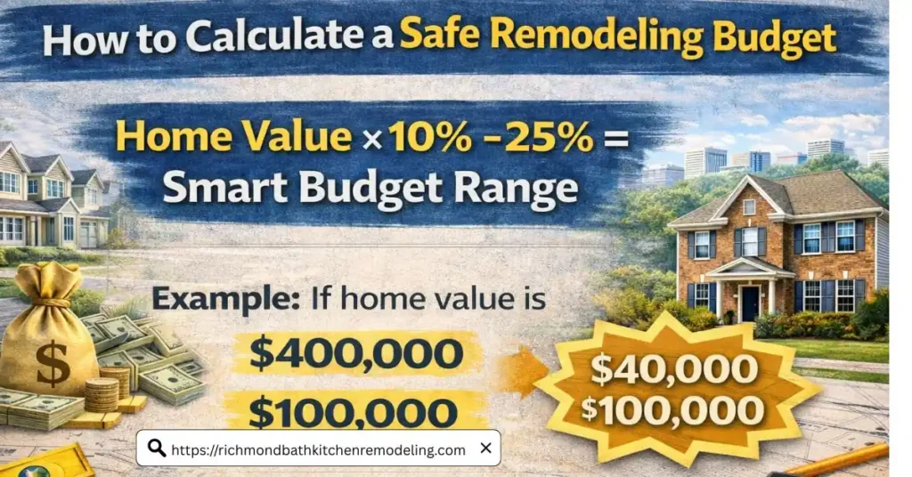 how much should you budget for remodleing in richmond