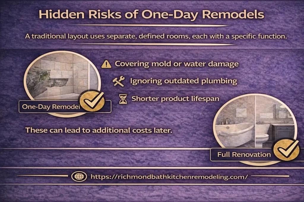 One-Day Bathroom Remodel vs Full Renovation: Is It Worth It?