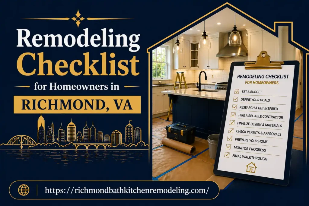 Remodeling Checklist for Homeowners in Richmond, VA