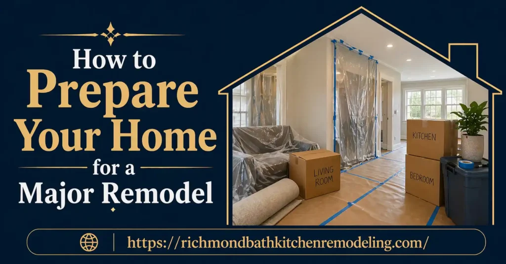 How to Prepare Your Home for a Major Remodel
