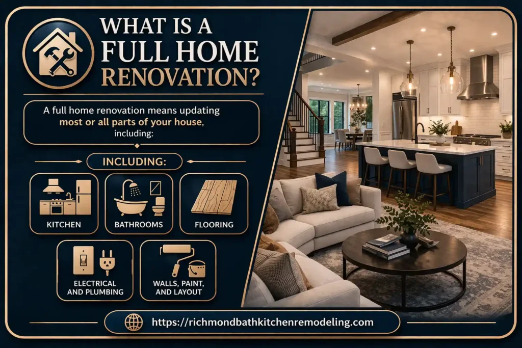 Full Home Renovation in Richmond, VA: What Homeowners Should Expect