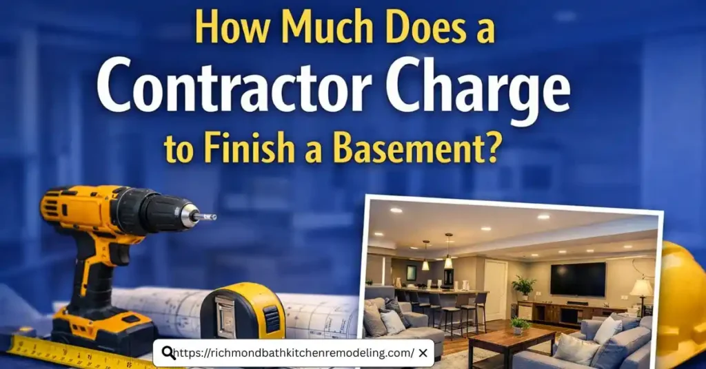 How Much Does a Contractor Charge to Finish a Basement
