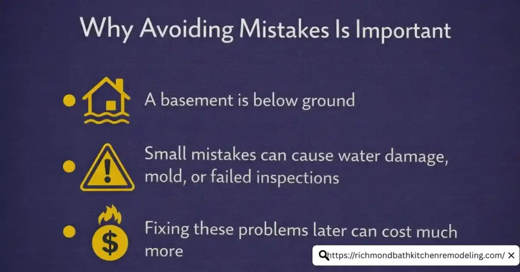 What Not to Do When Finishing a Basement