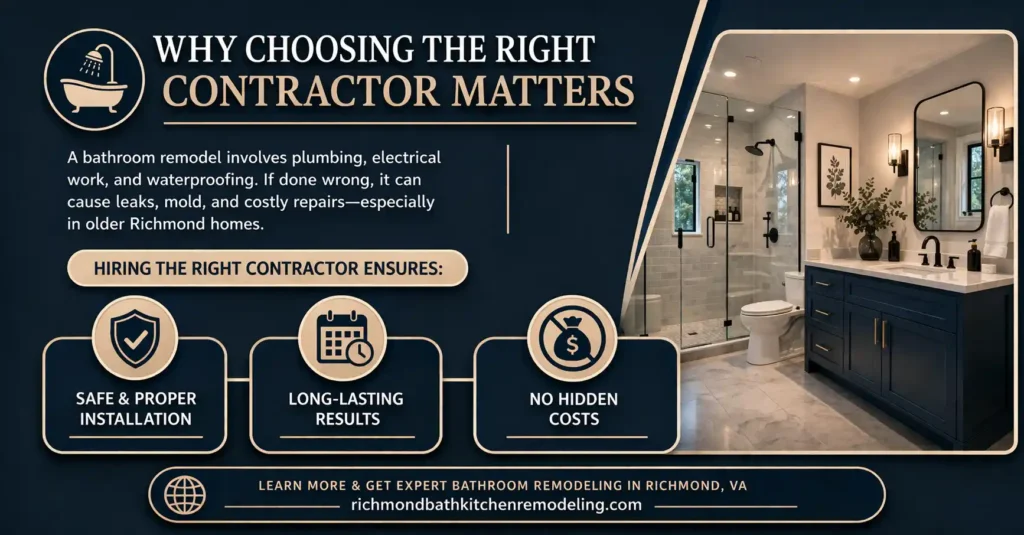 How to Choose a Bathroom Remodeling Contractor in Richmond, VA